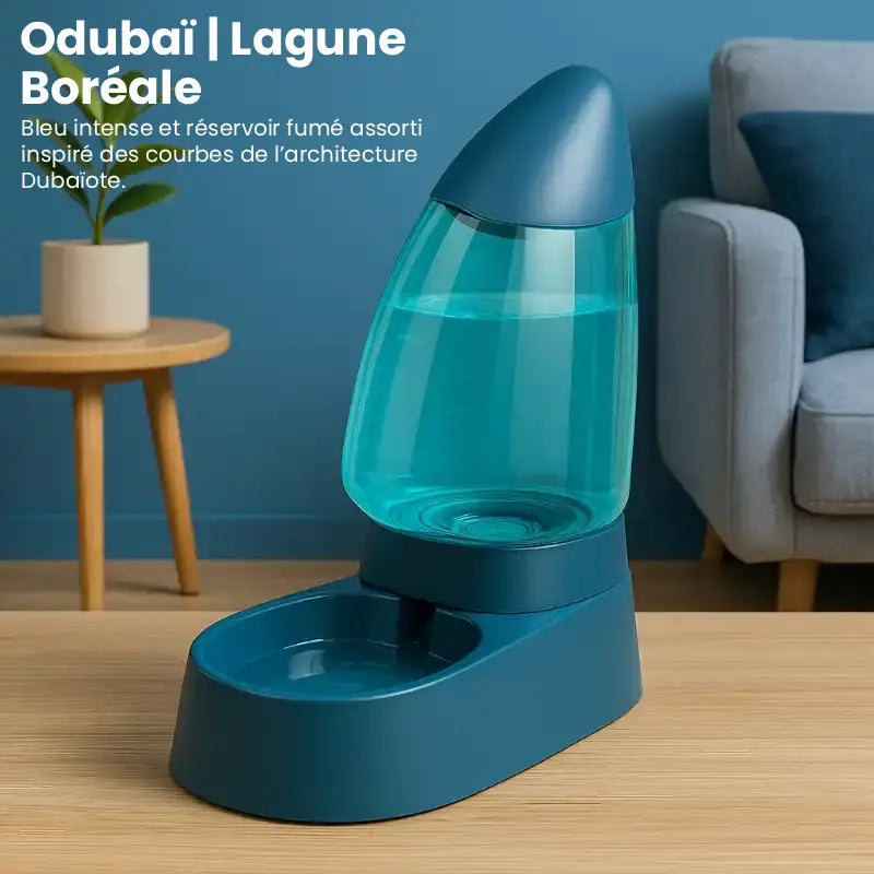 Distributeur d'eau pour chat - Odubaï : Lagune Boréale - AstuceChat