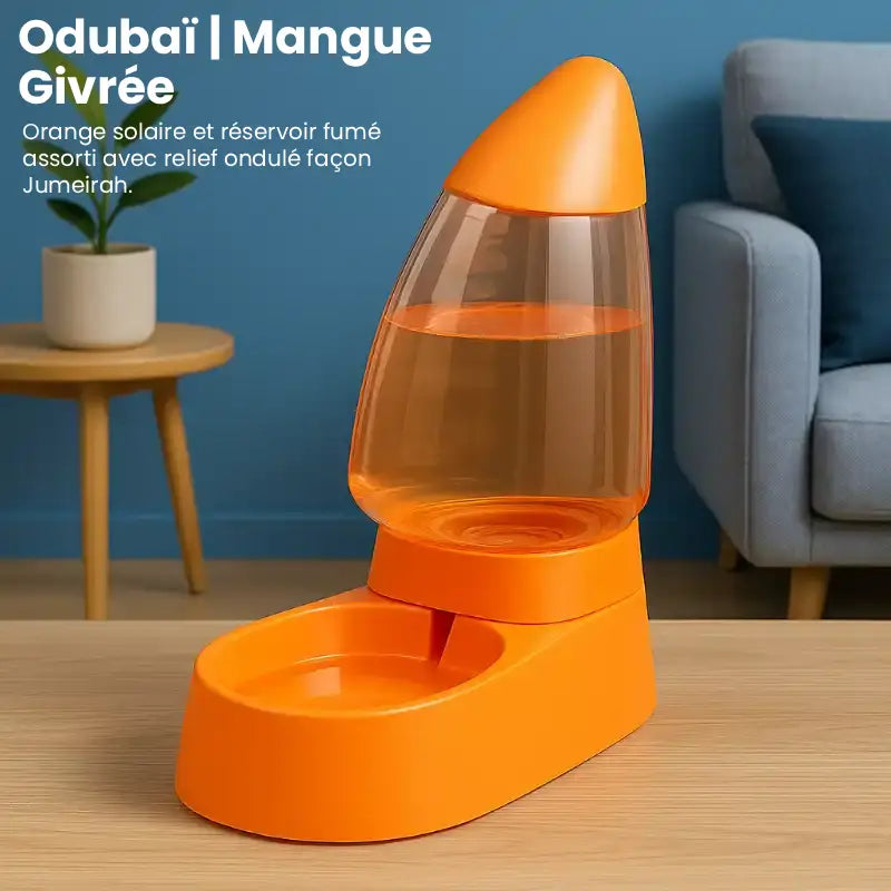 Distributeur d'eau pour chat - Odubaï : Mangue Givrée - AstuceChat