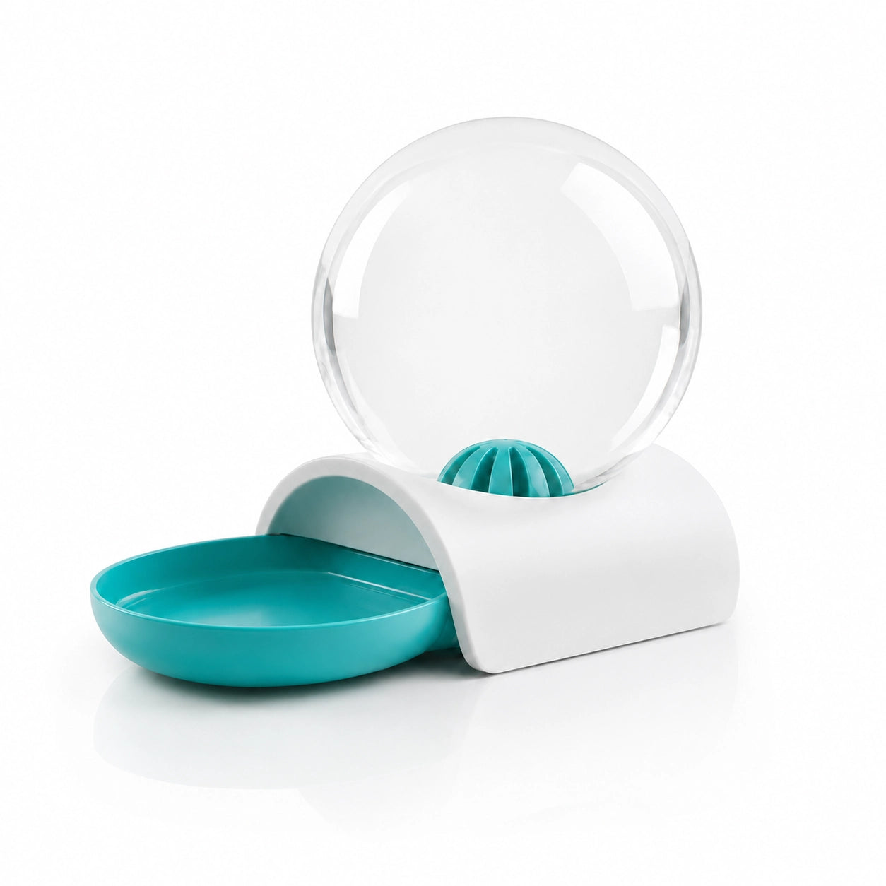Distributeur d eau pour chat sans fil : Oline - Source Bleu Givré packshot studio - AstuceChat