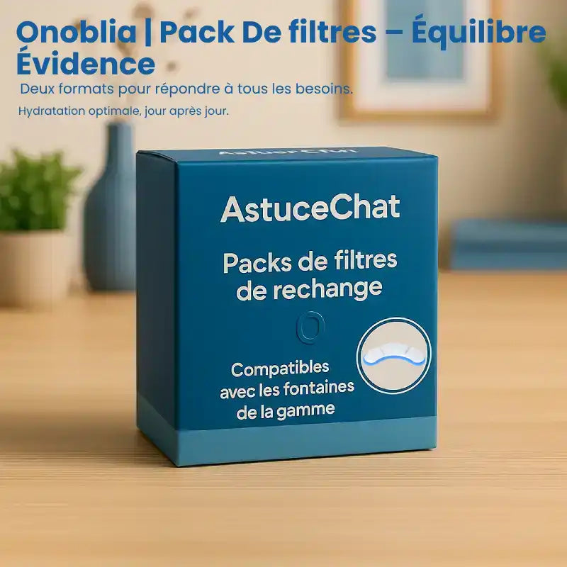 Filtre fontaine a eau chat - Onoblia : pack de filtres AstuceChat