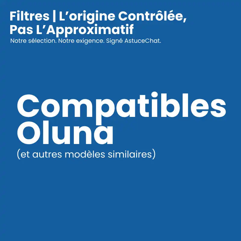 Filtre fontaine a eau pour chat - Oluna : l'original
