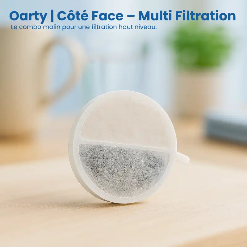 Filtre fontaine chat - Oarty : côté face AstuceChat
