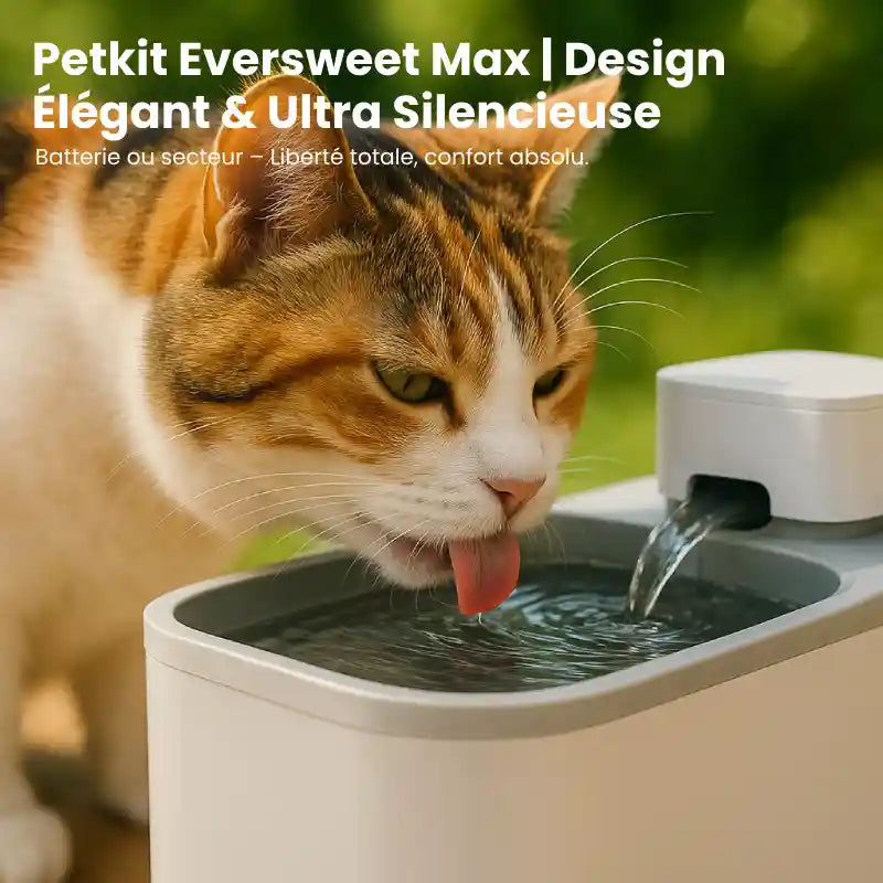 Fontaine A Eau Chat - Petkit Eversweet Max Élégante