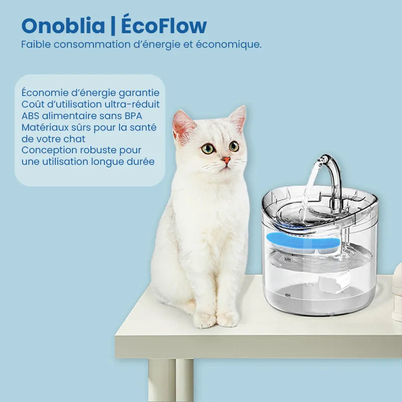 Fontaine à eau pour chat | Écoflow