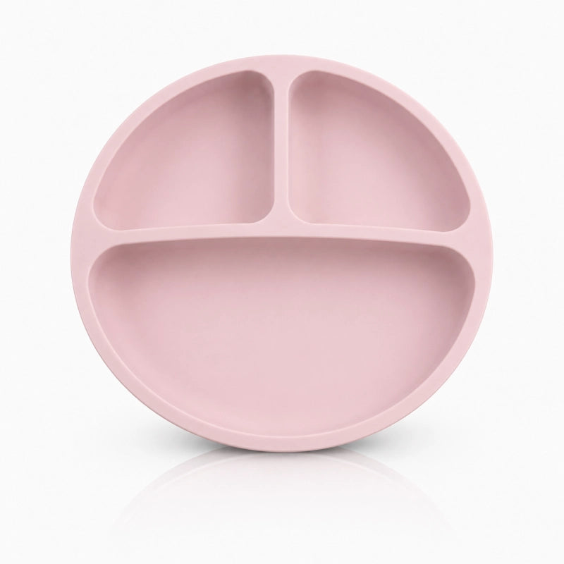 Gamelle pour chaton compartimentée - Gacompa : 3 compartiments en Rose Poudré - AstuceChat