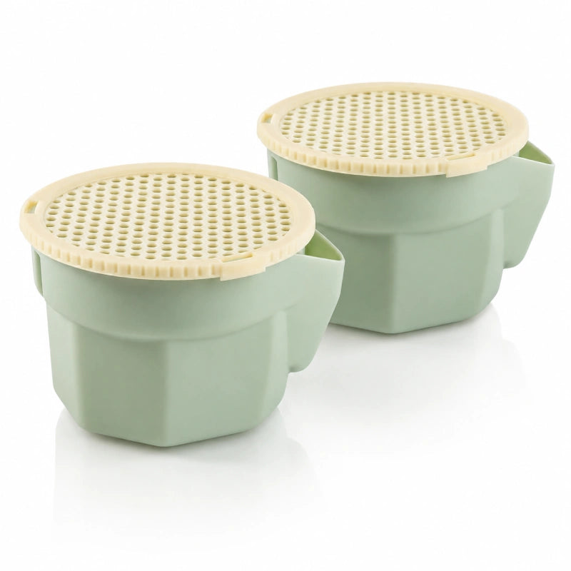 Herbe a chat en pot - Axpot Duo : lot de deux pots - AstuceChat