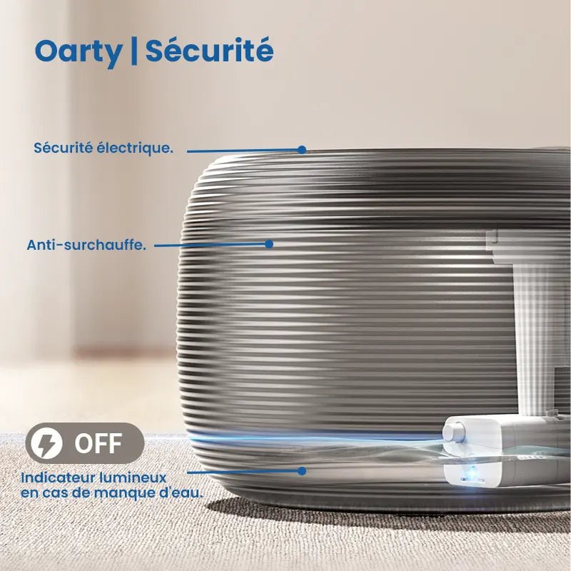 oarty fontaine a eau chat sécurité