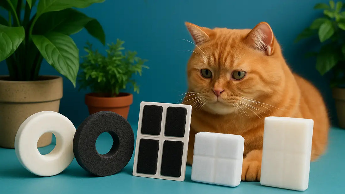 Filtre Fontaine a Eau Chat  – Chat observant des filtres- AstuceChat