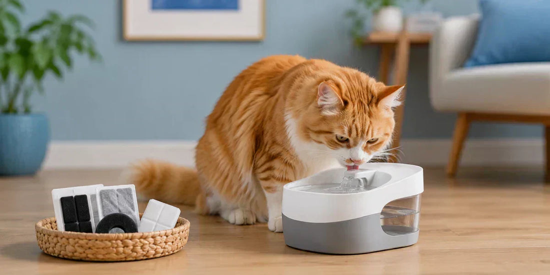 Filtre fontaine a eau chat - fontaine pour chat et filtres compatibles - AstuceChat
