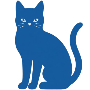 AstuceChat - chat bleu