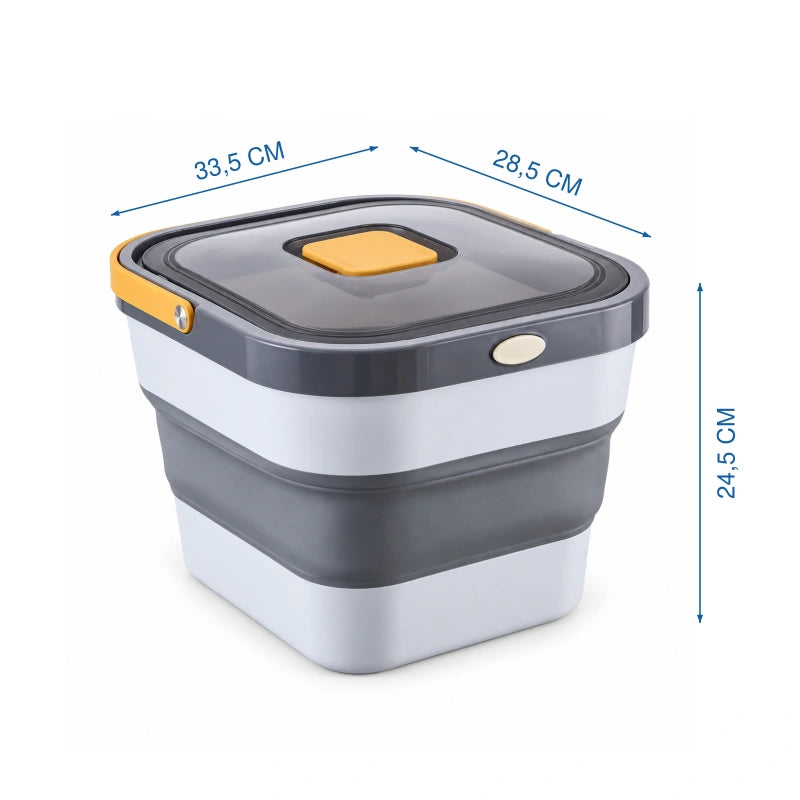 Bac a croquette - Stelo : dimensions dépliées, 33,5 × 28,5 × 24,5 cm - AstuceChat