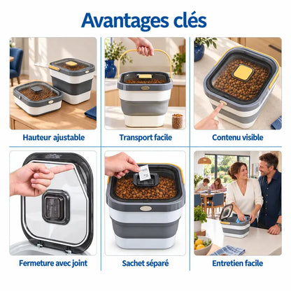 Bac a croquette - Stelo : présentation des six avantages clés du bac pliable - AstuceChat