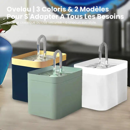 Fontaine eau chat › Ovelou