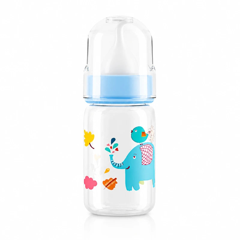Biberon pour chatons débit contrôlé - Neluna : biberon 125 ml Bleu Céleste - AstuceChat