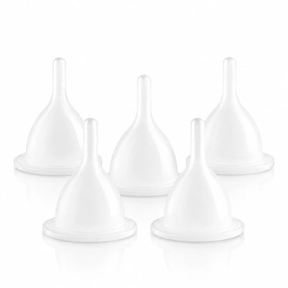 Biberon pour chatons débit contrôlé - Neluna : pack de 5 tétines souples - AstuceChat