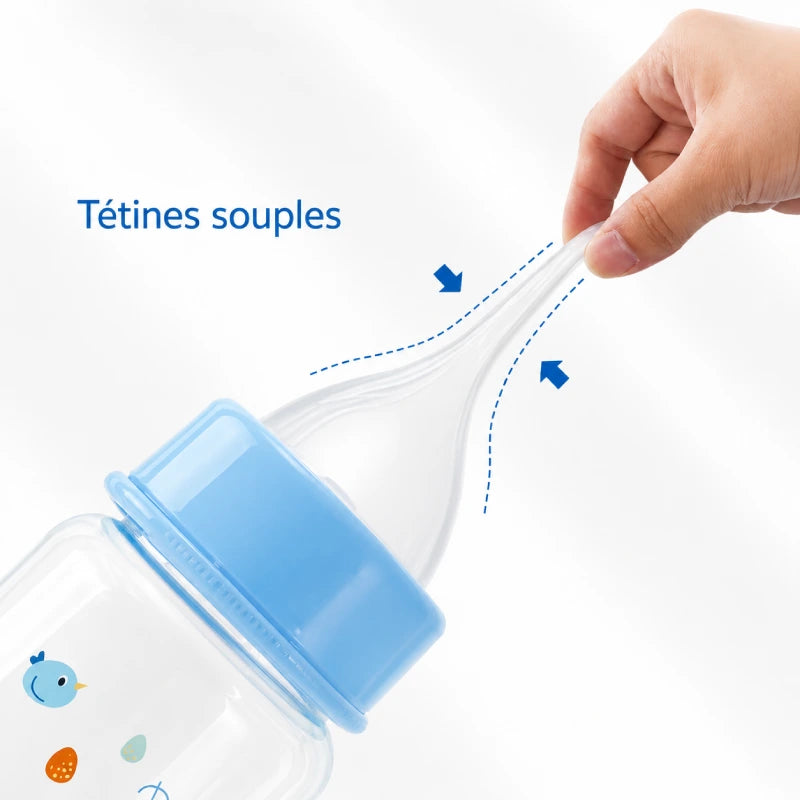 Biberon pour chatons débit contrôlé - Neluna : tétine souple du biberon - AstuceChat