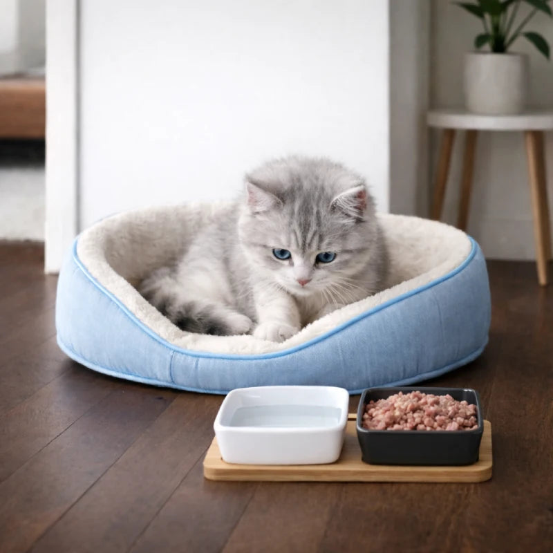 Bol chaton - Gabol : lifestyle chaton et plateau bois - AstuceChat