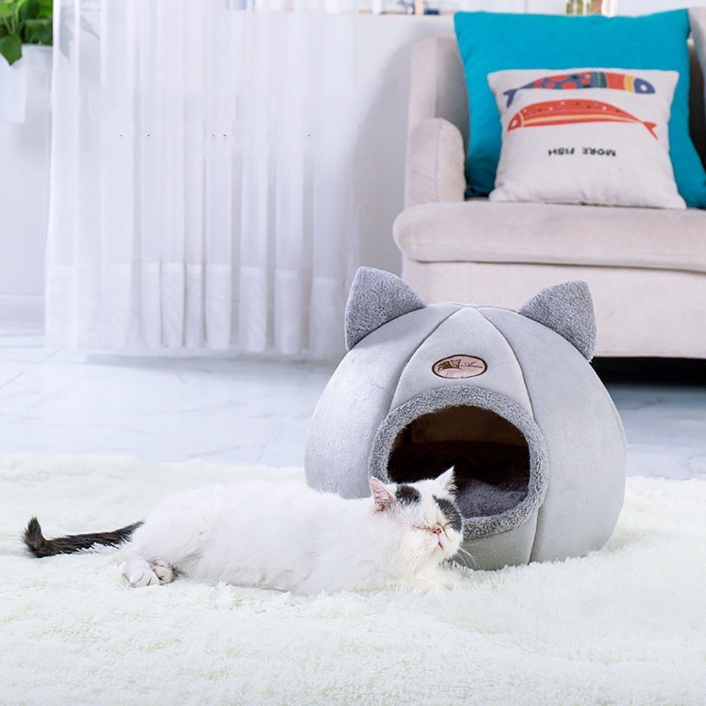 ComfyHouse™ - Niche pour chat ultra confortable - Astuce Chat