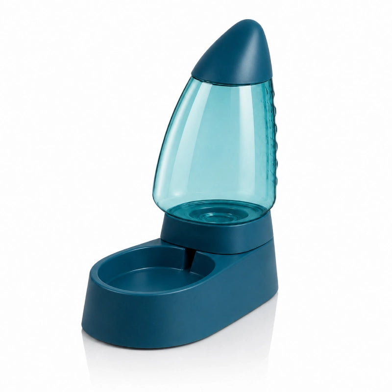 Distributeur automatique eau chat - Odubaï : Lagune Boréale en packshot studio - AstuceChat
