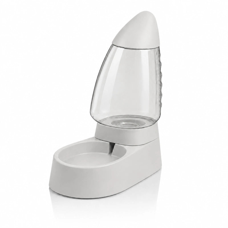 Distributeur automatique eau chat - Odubaï : Perle Lunaire en packshot studio - AstuceChat
