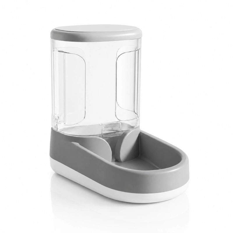Distributeur eau chat bouteille - Odra : vue principale du modèle Gris Brume - AstuceChat
