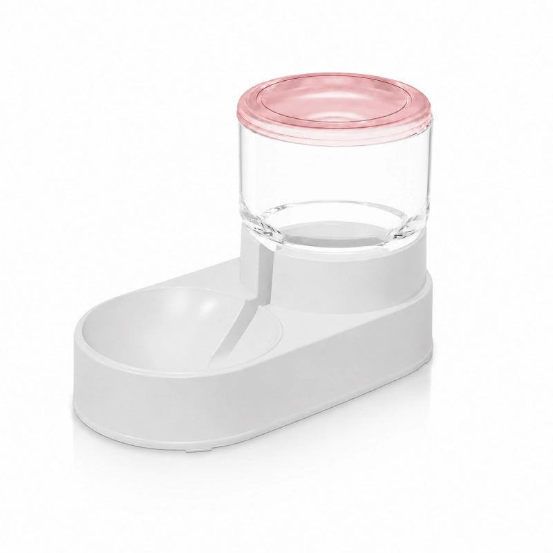 Distributeur eau chat design › Ovia :  packshot Rose Poudré - AstuceChat