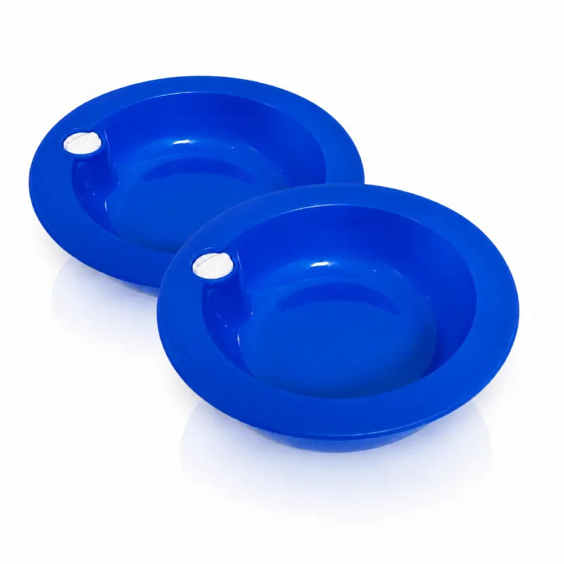 Distributeur eau fraiche chat Ofrai : vue produit Bleu Glacé  duo - AstuceChat