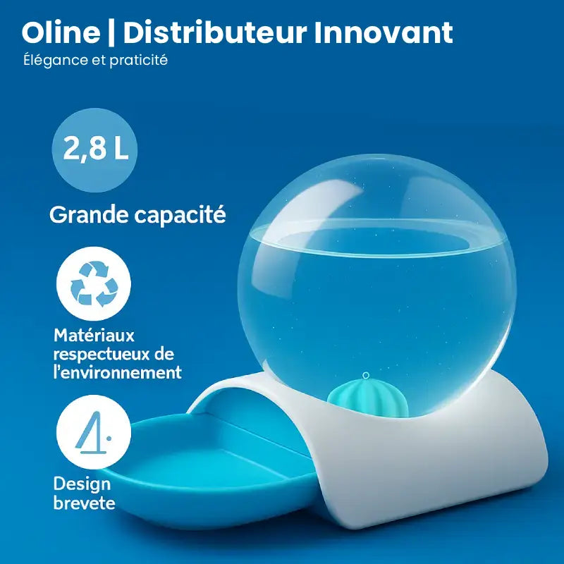 Distributeur eau pour chat - Oline : spécificités - AstuceChat
