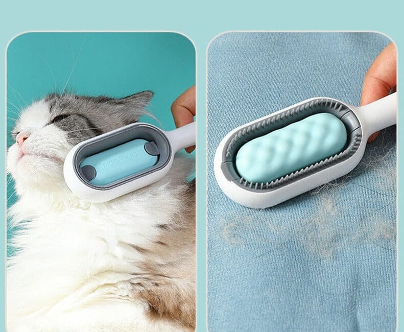 DoubleFaceBrosse™ | Brosse pour chats & chiens - Astuce Chat