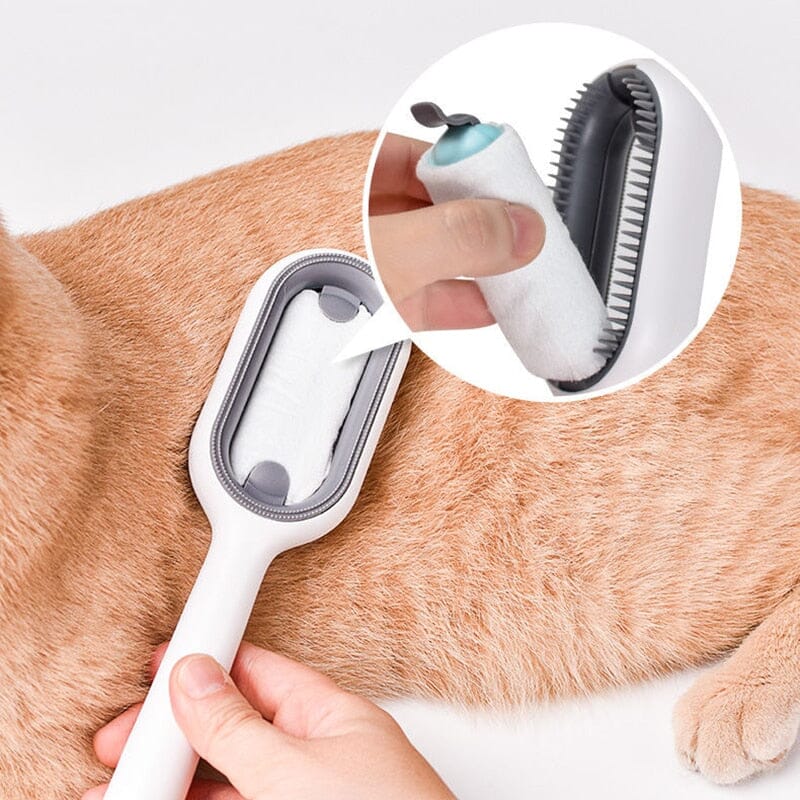 DoubleFaceBrosse™ | Brosse pour chats & chiens - Astuce Chat