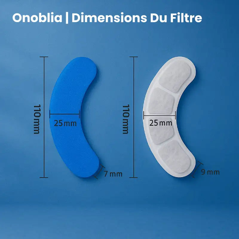 Filtre fontaine a eau chat - Onoblia : dimensiosn