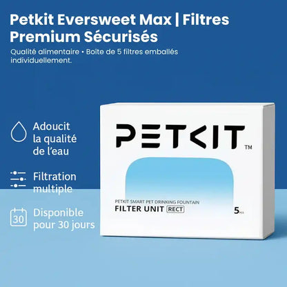 Filtre Fontaine Chat - Petkit Eversweet Max Filtration Multi-Couche
