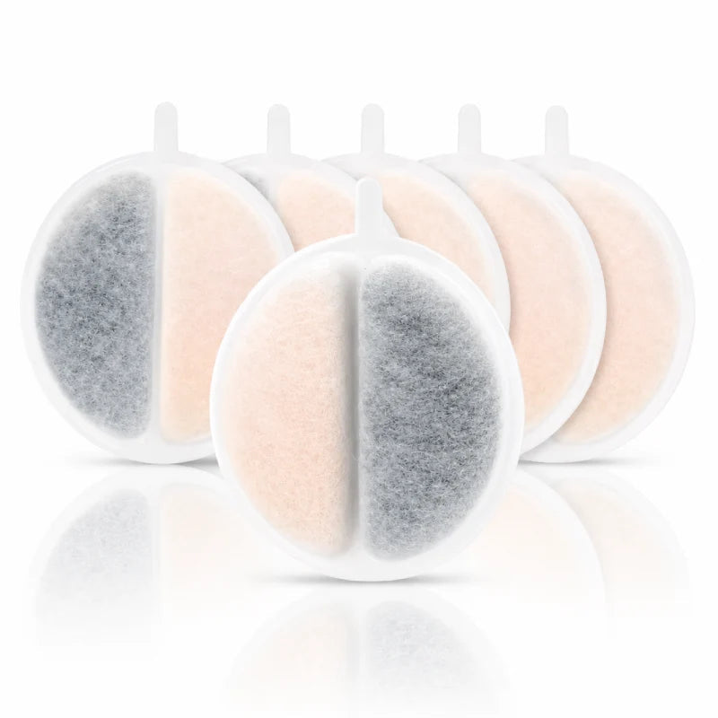 Filtre pour fontaine à eau chat - Oarty : pack Essentiel 6 filtres - AstuceChat