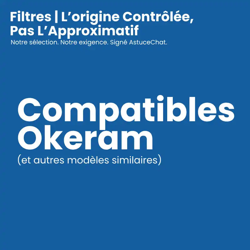 Filtre pour fontaine a eau chat - Okeram : l'original