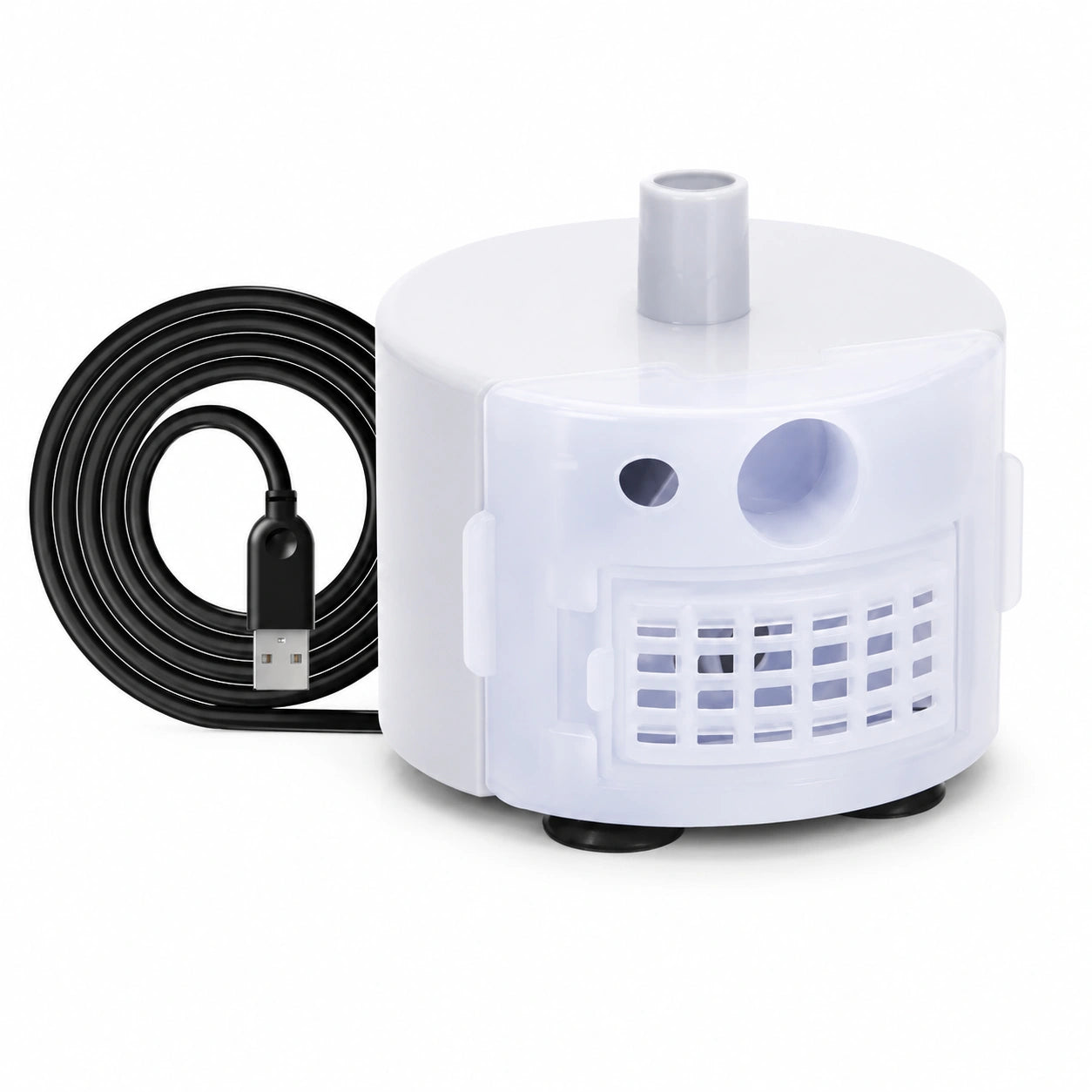 Fontaine a eau chat inox - Onox : pompe USB silencieuse - AstuceChat