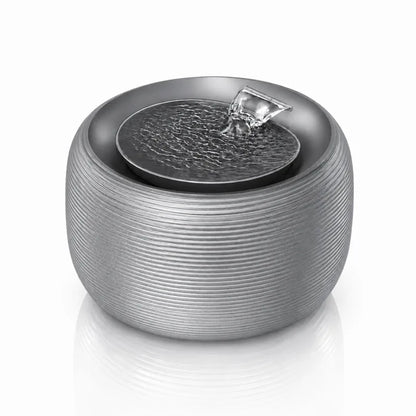  Fontaine à eau chat silencieuse - Oarty : modèle Noir Onyx - AstuceChat