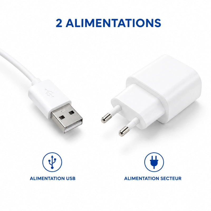 Fontaine eau chat compacte et élégante - Ovelou : deux alimentations USB et secteur - AstuceChat