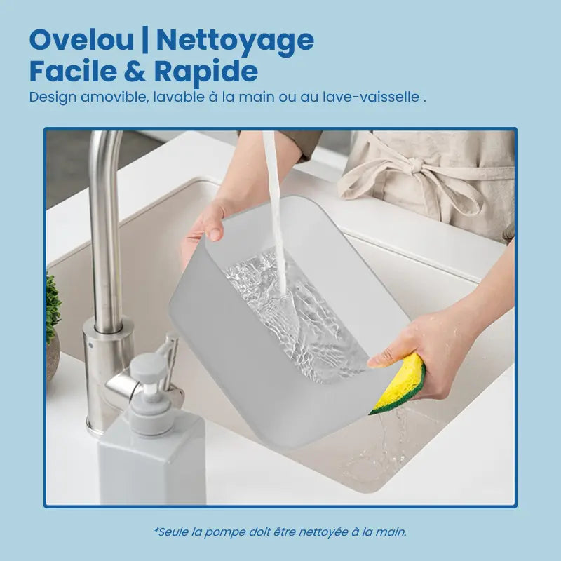 Fontaine eau chat - Ovelou : nettoyage facile