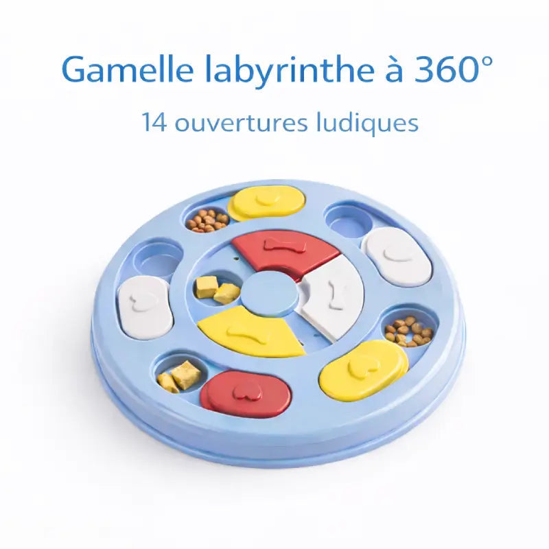 Gamelle anti glouton chat - Galaby : gamelle labyrinthe 360 degrés - AstuceChat