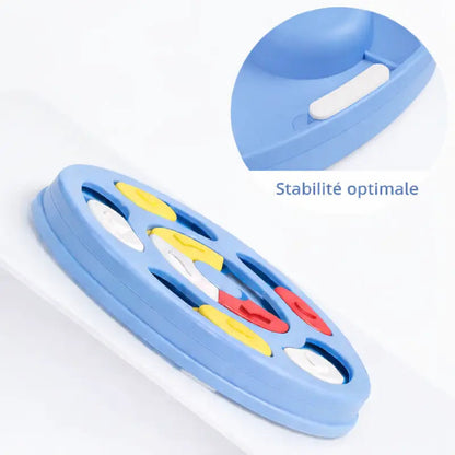 Gamelle anti glouton chat - Galaby : stabilité optimale - AstuceChat