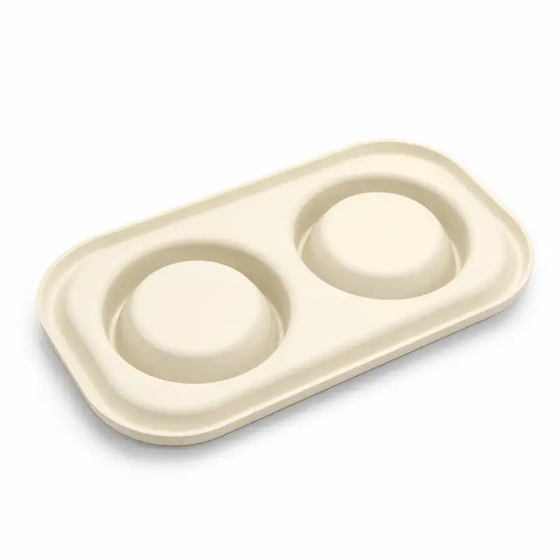 Gamelle anti glouton chaton double - Gaton : base antidérapante - AstuceChat
