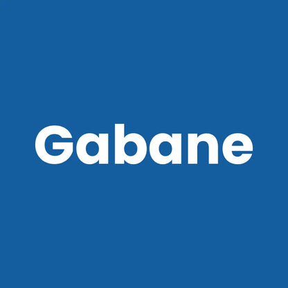 Gamelle chat bois - Gabane : visuel bleu avec nom du produit - AstuceChat