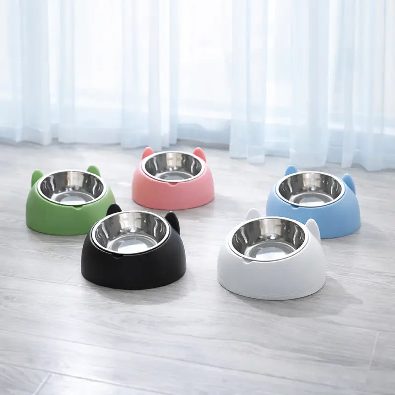 Gamelle chat inclinée - Gavéon : cinq coloris disponibles - AstuceChat