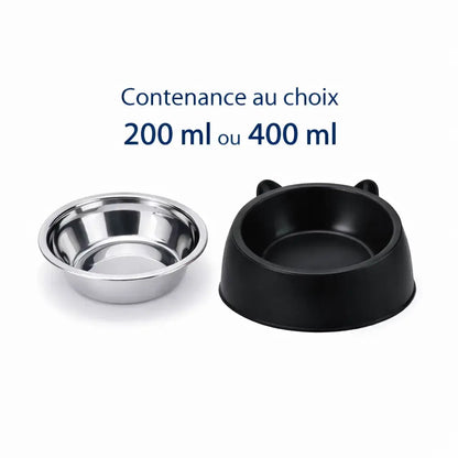 Gamelle chat inclinée - Gavéon : contenance 200 ml ou 400 ml - AstuceChat