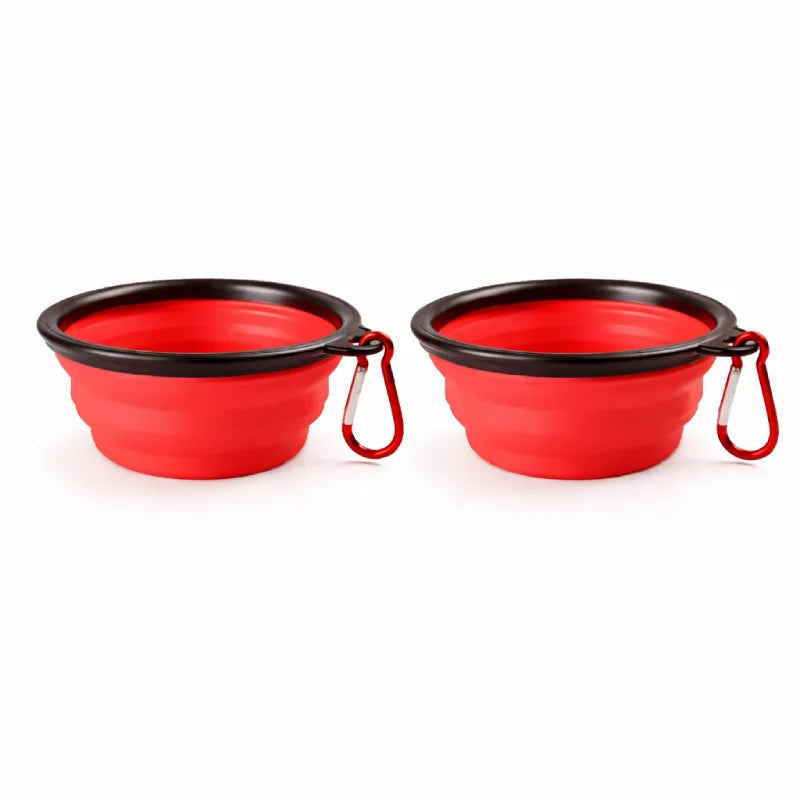 Gamelle chat silicone - Gaflexi : modèle duo Rouge Canyon - AstuceChat