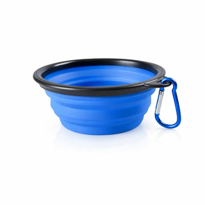 Gamelle chat silicone - Gaflexi : modèle solo Bleu Horizon - AstuceChat
