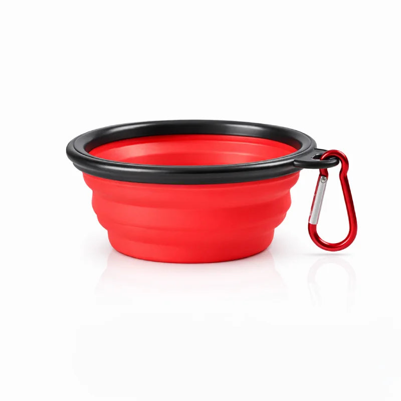 Gamelle chat silicone - Gaflexi : modèle solo Rouge Canyon - AstuceChat