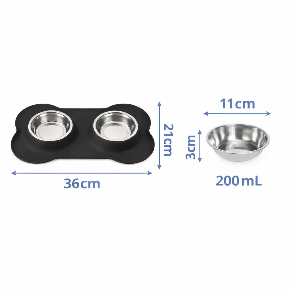Gamelle chat silicone - Galiss : dimensions - AstuceChat
