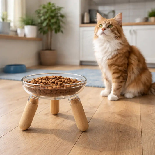 Gamelle Chat Surélevée – Gavéra – Chat Assis – AstuceChat