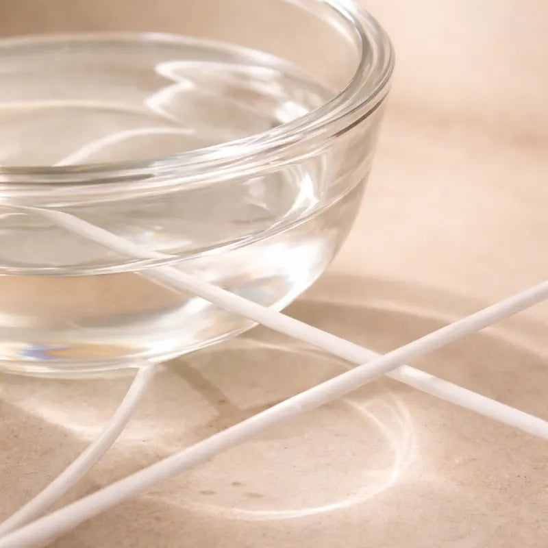 Gamelle chat verre - Gavska gros plan sur le verre et la structure du support blanc - AstuceChat